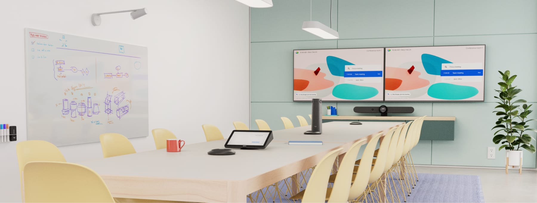 Google meet Solutions for boardroom space