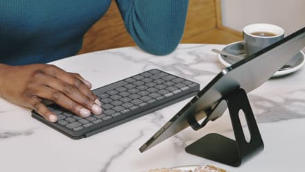 Typing on Keys to go 2 keyboard